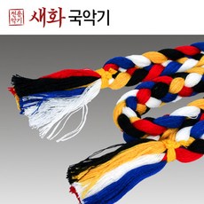 새화국악기 오색 머리띠(면실) - 사물놀이 농악, 1개