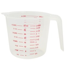 노르프로 플라스틱 계량컵 1L, 1개