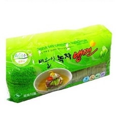 HACCP인증 비슬산 녹차 냉면 냉면사리 2kg, 1봉