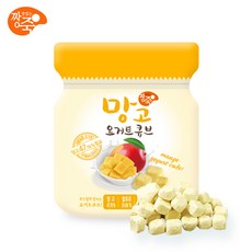 짱죽 3+1 요거트큐브 4종 출시, 망고, 1개, 16g