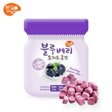 짱죽 3+1 요거트큐브 4종 출시, 블루베리, 1개, 16g