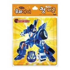 우리아이 첫퍼즐 터닝메카드1 (퍼즐2종 (에반 12조각 타돌 15조각)), 새샘, 1개