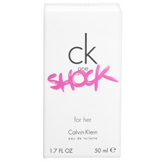 캘빈클라인 원 쇼크 오 드 뚜왈렛 포 허, 50ml, 1개