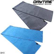 홈버프 국산 극세사 스포츠 타올 타월 목 땀수건100x20cm, 블루, 1개