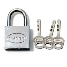 TTangs 메탈자물쇠 3호 일반키 자물쇠, 1개