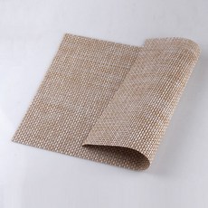 테이블매트 식탁매트 방수 북유럽 티매트 식탁보 러너 예쁜 테이블보 파티 식탁패드, (식탁매트-라탄베이지), 45x30cm, 1개