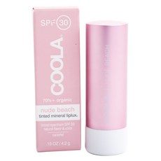 COOLA 틴티드 미네랄 립플럭스 카라멜 SPF30 4.2g, Nude Peach, 1개