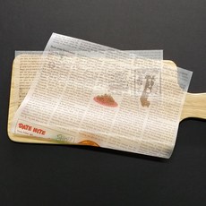 퓨어네이처 왁스페이퍼 뉴스페이퍼250매 식품 포장지, 뉴스페이퍼, 1개