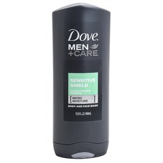 Dove 멘즈 바디 앤 페이스 워시 센서티브 쉴드, 1개, 400ml