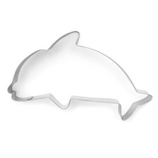폭스런 돌핀 쿠키 커터 7.6cm, 1개