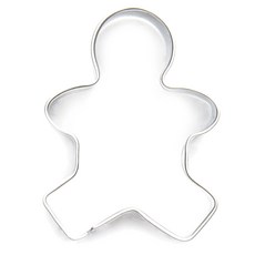 폭스런 미니 진저브레드 보이 쿠키 커터 3.8cm, 1개