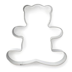 폭스런 시팅 베어 쿠키 커터 7.6cm, 1개