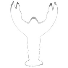 폭스런 랍스터 쿠키 커터, Silver, 1개