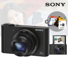 소니 광학 30배줌 DSC-WX500 (16GB+액정필름+청소세트 포함) 디지털카메라, 단일구성
