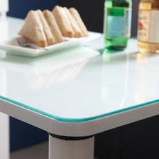 원퍼니처 방그린 1800 전자렌지 밥통 밥솥 다이 선반 전자레인지장 테이블, 08)강화유리