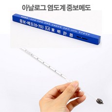 [동명계기] 아날로그 염도계 중보메도, 단품, 1개