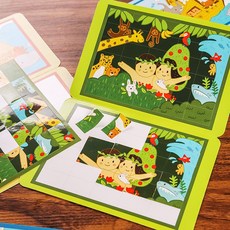 고집쟁이녀석들 스티커퍼즐 성경이야기 유아퍼즐, 10.십자가와부활