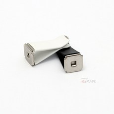 프로사부작 10개 석고방향제클립 차량용클립 사각클립, 색상, 10개 화이트클립