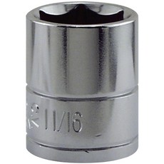 그레이트넥 드라이브 6 포인트 소켓 스탠더드 SK15 1.7 x 1cm, 1개
