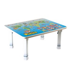 [뽀로로] 세계여행 하이그로시 S(스몰) 캐릭터 공부상 유아책상 어린이책상, 화이트 외