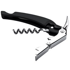 판테스 웨이터 코르크스크류, Black+Stainless Steel, 1개