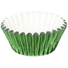 폭스런 미니 포일 베이킹 컵, Green, 48개