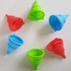 바이올팩키지 스파우트 파우치 전용 실리콘 깔때기, S-사이즈 11파이 전용, 1개