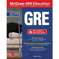 McGraw-Hill Education GRE 2019 Paperback