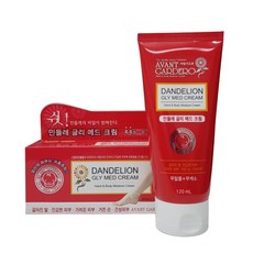 1+1+1)아방가드로 민들레 글리메드 크림 120ml (꿈치 풋 핸드크림), 3개