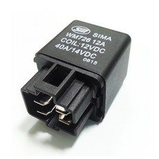 모트븐 차량용 릴레이 모음12V 24V 80A 40A 4P 5P릴레이 자동차, 4P-12V (4P-40A 릴레이)