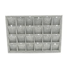 바미샵 스웨이드 목걸이 진열대 24칸 매장용 디스플레이