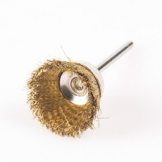 젠타코리아 드레멜 액세서리 와이어브러쉬 Y형 25mm 황동, 1개