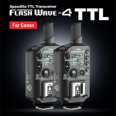 SM DV 무선동조기 플래시웨이브-4 TTL 세트 (캐논용), 1개, 플래시웨이브-4 TTL 세트(캐논용)
