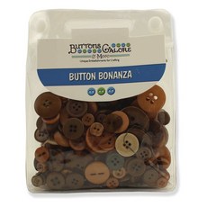 Buttons Galore 보난자 공예 앤 바느질 단추 226g, Natural, 1개