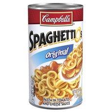 캠벨스 스파게티오 오리지널 파스타 인 토마토 앤 치즈 소스, 635g, 1개