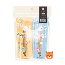 네츄럴코어 고양이간식 미트스틱 + 캣쵸, 140g, 1개, 혼합