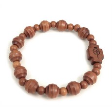 가톨릭성물방 대추나무 줄 문양 팔찌묵주 - 10mm