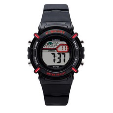 [SUNOEL] 3기압 방수 학생 전자 손목시계 W-F94 여분 건전지 사은품 한글 설명서 정품 아크릴 케이스