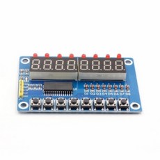 TM1638 LED KEY 디스플레이 모듈 8채널