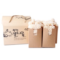 전대표 매실 한과세트 2호(유과+산자) 당진 할매 손맛 Korea traditional dessert, 1개, 800g