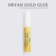 엔리안 골드글루 2g 톨루엔FREE 라이트글루 네일글루, 골드, 1개