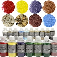 크리앤조이 칼라돌가루 스톤 자갈 100ml, FT04 진회, 1개