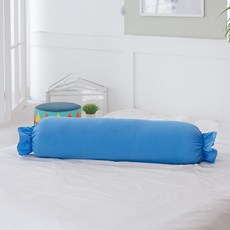 조우니 솜사탕 바디필로우 안고자는 대형롱쿠션, 솜사탕 바디필로우 커버만(블루)