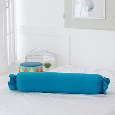 조우니 솜사탕 바디필로우 안고자는 대형롱쿠션, 솜사탕 바디필로우 커버(블루그린)+솜추가