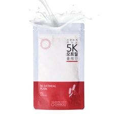찬슬 5K 오트밀 플레인, 60g, 30개
