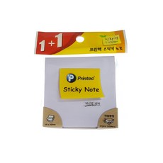 프린텍 파스텔 스티키노트 76 x 76 cm 7676V, 보라, 100매, 2개