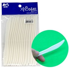 [동화오피스] 지점토칼 빵칼 흰색 10개입 - 플라스틱칼