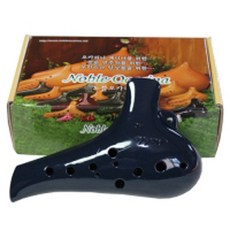 노블오카리나 알토C(AC) 군청(전국 음악 선생님 추천) / Noble Ocarina AC/ 교육용 플라스틱, 군청, 1개