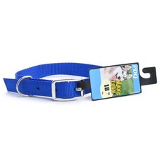 보스펫 나일론 칼라 애견 목줄, Blue, 1개