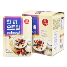 [두보식품] 한끼 오트밀 50g 10봉, 1개, 500g